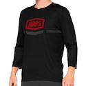 100%  Airmatic 3/4 Sleeve Jersey Black/Red