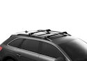 Bagażnik dachowy Thule Edge Black Audi A4 Allroad 5-dr Nieruchomość z relingami dachowymi 08-15