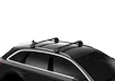 Bagażnik dachowy Thule Edge Black Mercedes Benz C-Klasse 5-dr Nieruchomość ze zintegrowanymi relingami dachowymi 21+