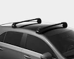 Bagażnik dachowy Thule Edge Black Mitsubishi L 200 (KB4T) 4-dr Double-cab z gołym dachem 05-15