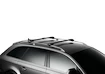 Bagażnik dachowy Thule WingBar Edge Black Jaguar X-Type 5-dr Nieruchomość z relingami dachowymi 03-09