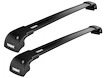 Bagażnik dachowy Thule WingBar Edge Black Kia Carens (Mk II) 5-dr MPV ze zintegrowanymi relingami dachowymi 07-12