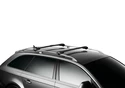 Bagażnik dachowy Thule WingBar Edge Black Nissan Pathfinder (R51) 5-dr SUV z relingami dachowymi 05-12