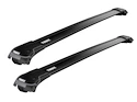 Bagażnik dachowy Thule WingBar Edge Black Toyota Yaris Verso 5-dr MPV z relingami dachowymi 00-05