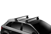 Bagażnik dachowy Thule z EVO WingBar Black Audi A1 3-dr Hatchback z gołym dachem 17+