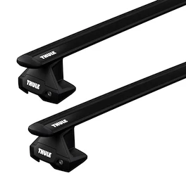 Bagażnik dachowy Thule z EVO WingBar Black Audi A1 3-dr Hatchback z gołym dachem 17+