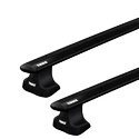 Bagażnik dachowy Thule z EVO WingBar Black Audi A2 5-dr MPV z gołym dachem 00-05