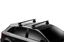 Bagażnik dachowy Thule z EVO WingBar Black Audi A3 Sportback (8P) 5-dr Hatchback z gołym dachem 04-12