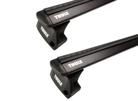 Bagażnik dachowy Thule z EVO WingBar Black Audi A3 Sportback (8V) 5-dr Hatchback ze zintegrowanymi relingami dachowymi 13-20