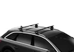 Bagażnik dachowy Thule z EVO WingBar Black Audi A4 Avant 5-dr Nieruchomość ze zintegrowanymi relingami dachowymi 16+