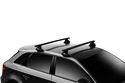 Bagażnik dachowy Thule z EVO WingBar Black Audi A6 4-dr Sedan z gołym dachem 19-24