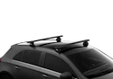 Bagażnik dachowy Thule z EVO WingBar Black BMW 1-series 5-dr Hatchback z punktami stałymi 12-19
