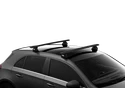 Bagażnik dachowy Thule z EVO WingBar Black BMW 5-series 4-dr Sedan z punktami stałymi 17-23