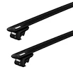 Bagażnik dachowy Thule z EVO WingBar Black Chevrolet Blazer 3-dr SUV z relingami dachowymi 00-05