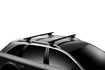 Bagażnik dachowy Thule z EVO WingBar Black Chevrolet Lacetti 5-dr Nieruchomość z relingami dachowymi 04-11