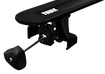 Bagażnik dachowy Thule z EVO WingBar Black Fiat Qubo 4-dr MPV z punktami stałymi 08-17