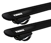 Bagażnik dachowy Thule z EVO WingBar Black Mercedes Benz GLK 5-dr SUV z relingami dachowymi 08-15