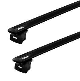 Bagażnik dachowy Thule z EVO WingBar Black Toyota Hilux SW4 5-dr SUV ze zintegrowanymi relingami dachowymi 16-24