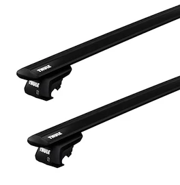 Bagażnik dachowy Thule z EVO WingBar Black Toyota Land Cruiser 120 5-dr SUV z relingami dachowymi 04-24