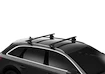 Bagażnik dachowy Thule z EVO WingBar Black Vauxhall Zafira 5-dr MPV ze zintegrowanymi relingami dachowymi 05-06