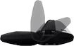 Bagażnik dachowy Thule z EVO WingBarem Fiat Stilo Uproad 5-dr SUV z relingami dachowymi 02-07