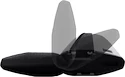 Bagażnik dachowy Thule z EVO WingBarem Fiat Stilo Uproad 5-dr SUV z relingami dachowymi 02-07