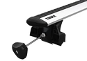 Bagażnik dachowy Thule z EVO WingBarem Mini Clubman (F54) 5-dr Hatchback ze zintegrowanymi relingami dachowymi 16-24