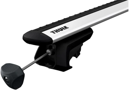 Bagażnik dachowy Thule z EVO WingBarem Mitsubishi Space Runner 5-dr MPV z relingami dachowymi 00-24