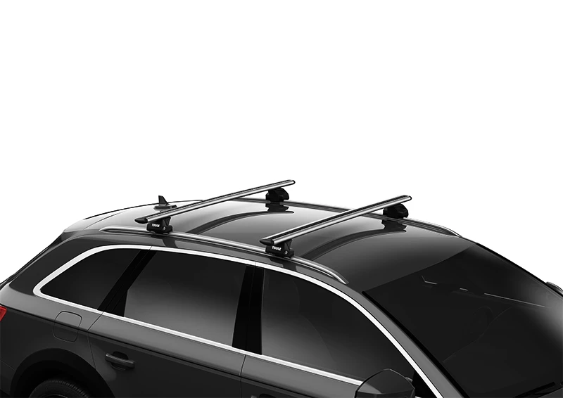 Bagażnik dachowy Thule z EVO WingBarem Peugeot 508 SW 5-dr Estate ze zintegrowanymi relingami dachowymi 11-18