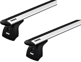 Bagażnik dachowy Thule z EVO WingBarem Peugeot Bipper 3-dr Van z punktami stałymi 08-24