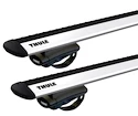 Bagażnik dachowy Thule z EVO WingBarem Toyota Avensis 5-dr Estate z relingami dachowymi 01-02