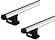 Bagażnik dachowy Thule z ProBarem Mitsubishi Triton Double Cab 4-dr Pickup z punktami stałymi 15-23