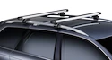 Bagażnik dachowy Thule z SlideBarem Audi A4 Allroad 5-dr Nieruchomość z relingami dachowymi 08-15