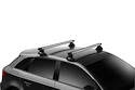 Bagażnik dachowy Thule z SlideBarem Audi Q3 5-dr SUV ze zintegrowanymi relingami dachowymi 12-18