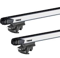 Bagażnik dachowy Thule z SlideBarem Land Rover Freelander 2 5-dr SUV z relingami dachowymi 07-14