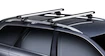 Bagażnik dachowy Thule z SlideBarem Mercedes Benz C-Klasse 5-dr Nieruchomość z relingami dachowymi 07-14