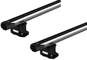 Bagażnik dachowy Thule z SlideBarem Mitsubishi Triton 4-dr Pickup z punktami stałymi 24+