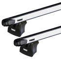 Bagażnik dachowy Thule z SlideBarem Peugeot Bipper 4-dr Van z punktami stałymi 08-24