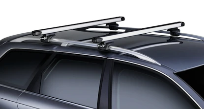 Bagażnik dachowy Thule z SlideBarem Toyota RAV 4 5-dr SUV z relingami dachowymi 05-12