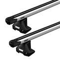 Bagażnik dachowy Thule z SlideBarem Vauxhall Viva 5-dr Hatchback z gołym dachem 15-24
