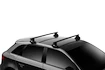 Bagażnik dachowy Thule z SquareBarem Audi Q4 Sportback e-tron 5-dr SUV z gołym dachem 22+