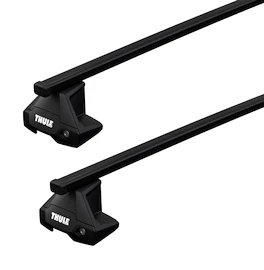 Bagażnik dachowy Thule z SquareBarem BMW iX2 (U10) 5-dr SUV z gołym dachem 24+