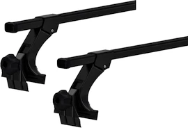 Bagażnik dachowy Thule z SquareBarem Jeep Wrangler (JL) 2/4-dr SUV z kanałami odwadniającymi 19-24