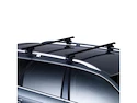 Bagażnik dachowy Thule z SquareBarem Nissan Pathfinder (WD21) 3-dr SUV z relingami dachowymi 88-96