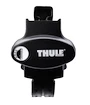 Bagażnik dachowy Thule z SquareBarem Ssangyong Musso 4-dr Pickup z relingami dachowymi 18-24