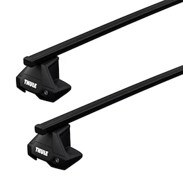 Bagażnik dachowy Thule z SquareBarem Toyota Tundra Crewmax 4-dr Pickup z gołym dachem 22-24