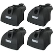 Bagażnik dachowy Thule z SquareBarem Vauxhall Zafira Tourer 5-dr MPV ze zintegrowanymi relingami dachowymi 12-24