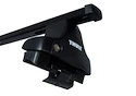 Bagażnik dachowy Thule z SquareBarem Volkswagen Golf Plus 5-dr Hatchback z gołym dachem 05-08