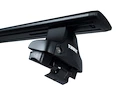 Bagażnik dachowy Thule z WingBarem Black Holden Barina 4-dr Sedan z gołym dachem 06-11