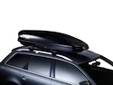 Bagażnik dachowy Thule z WingBarem Black Infiniti EX30d 5-dr SUV z relingami dachowymi 10-21